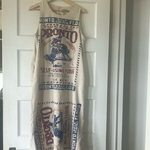 Jaded gypsy “ flour bag” dress with pockets